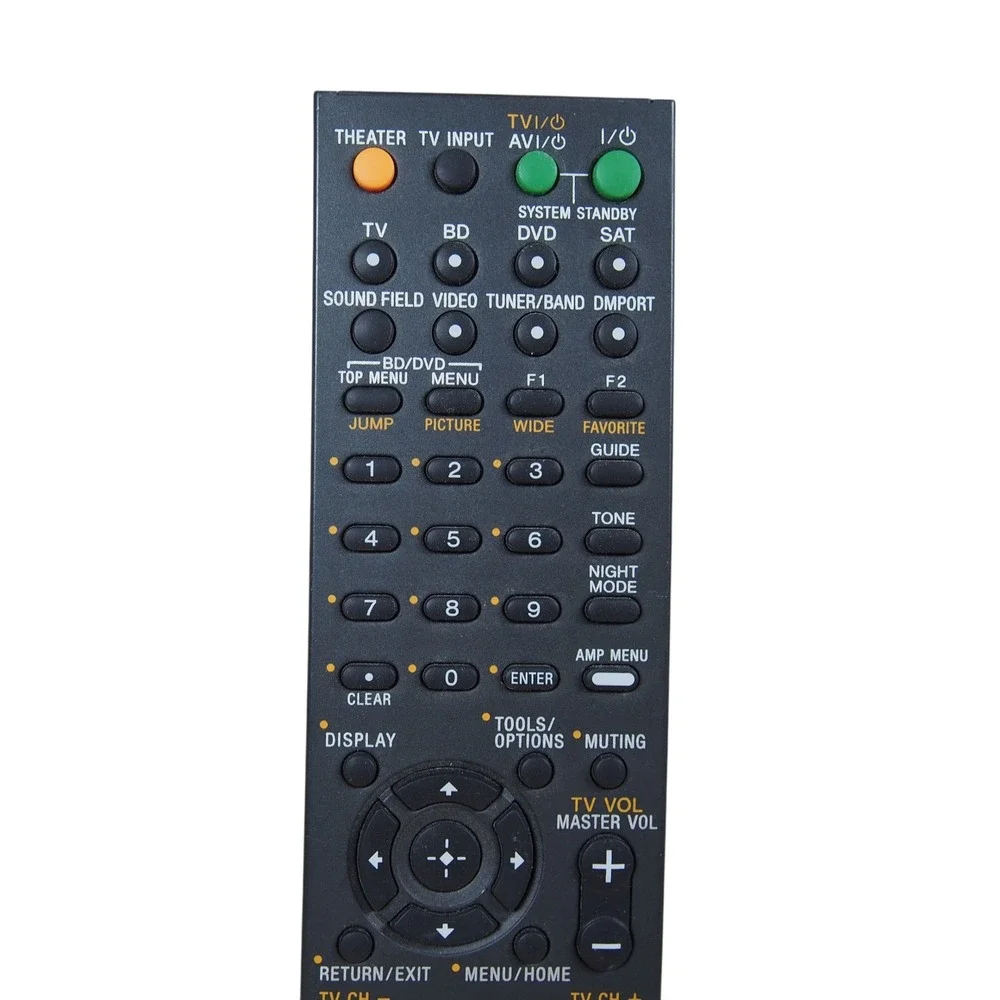 Sony‎ RM-AAU036 AV System Remote HT-DDW700 HT-SF360 SA-WIS100 HOME THEATRE